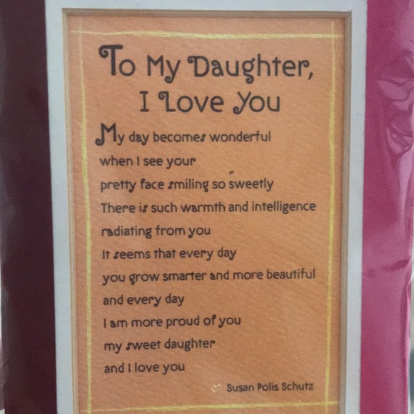💕HP x2💕 New - Daughter gift bundle - candle & magnet w/inspirational sayings - Picture 4 of 5